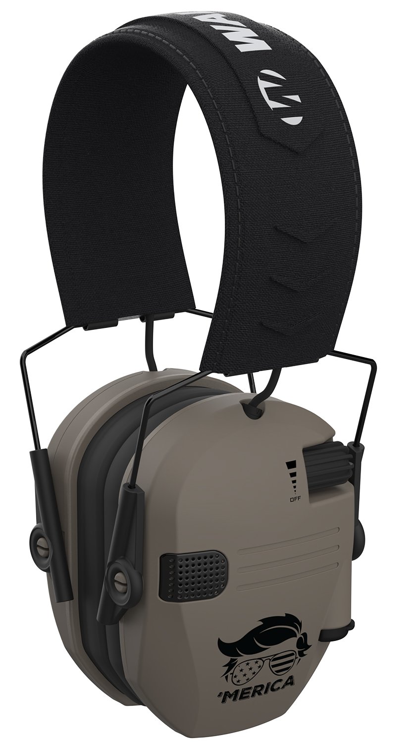 Walker's GWPRSEMT24MERFDE Razor Merica Muffs Polymer Over the Head... - WLKR