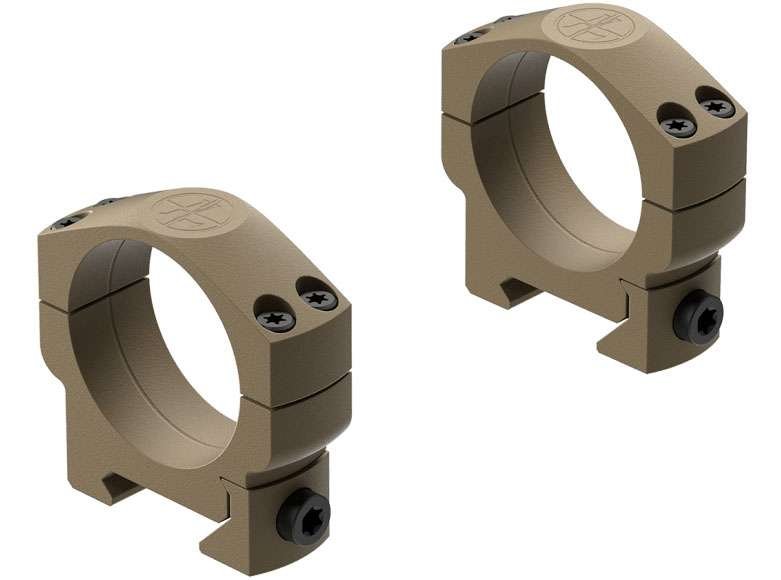 Leupold 185236 Mark 4 35mm Medium Aluminum Rings FDE - Leupold & Stevens - 35MM