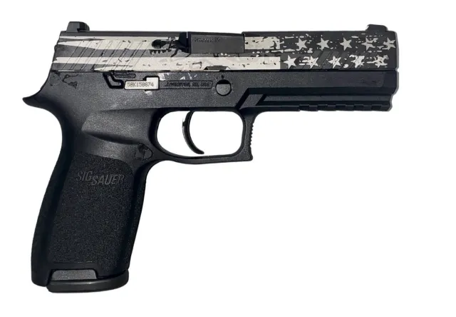 Sig Sauer P320F 9mm Pistol Freedom 4.7" Barrel 2-17 Round Magazines