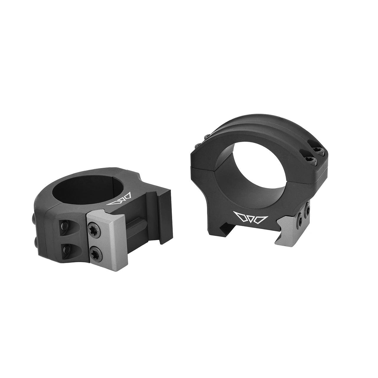 Warne Hyperlite 1" Low Matte Alloy Rings - Precision Scope Mount - Warne - 1"