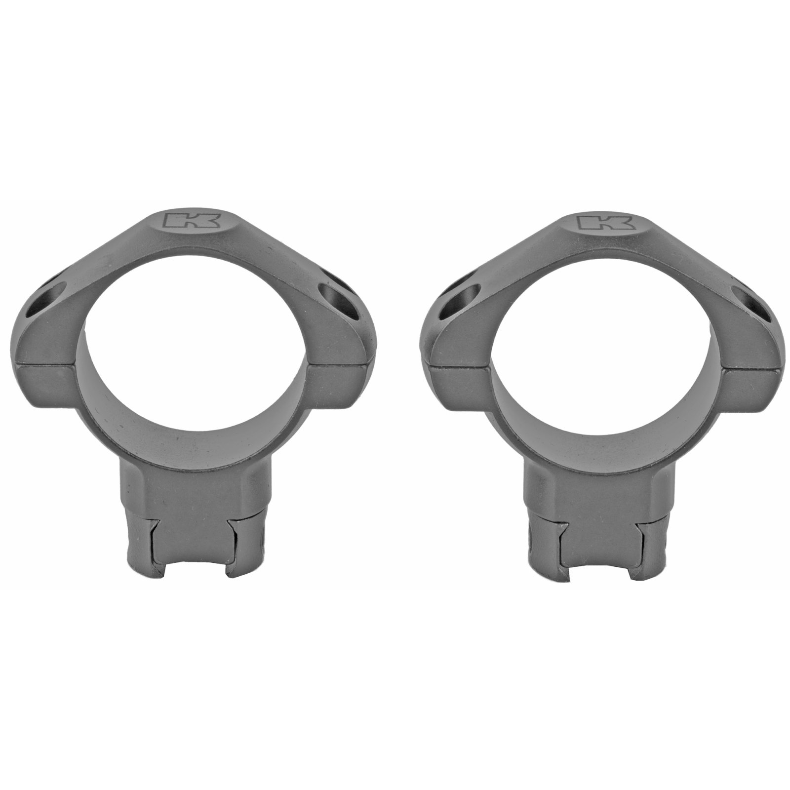 Buy Konus 7418 Steel Rings Black 30mm High 3/8" Grooved Receiver online