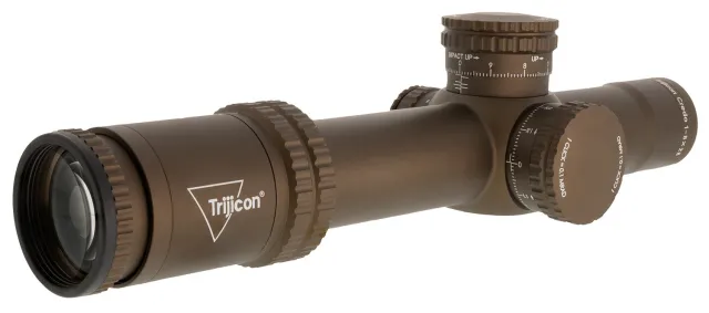Trijicon 2900055 Credo 1-8x28 Riflescope, Coyote Brown, 34mm Tube, LED Reticle - Trijicon - 105.80 - 13.20 FT @ 100 YDS