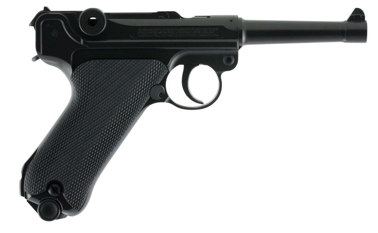 Umarex Legends P08 .177 BB Air Pistol: CO2 Powered, 21-Round Capacity, 410 FPS Velocity, 4.6" Barrel, Double Action - Umarex Usa - 177 CALIBER