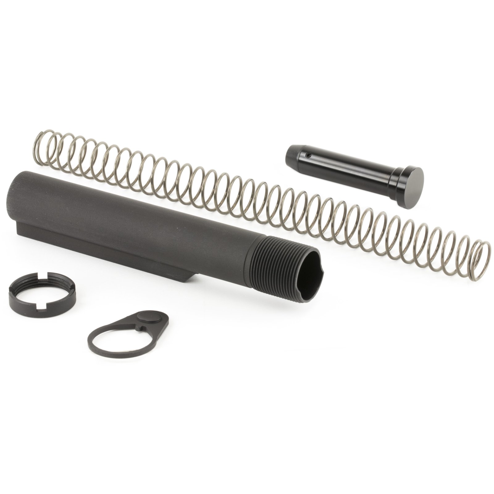 Advanced Technology A5102240 AR-15 Mil-Spec Buffer Tube Assembly Black - GSM Outdoors