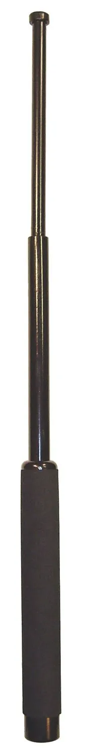 DNZ Products NS-21F Expandable Baton 21 In Steel Black Rubber Handle - DNZ Products - 21"
