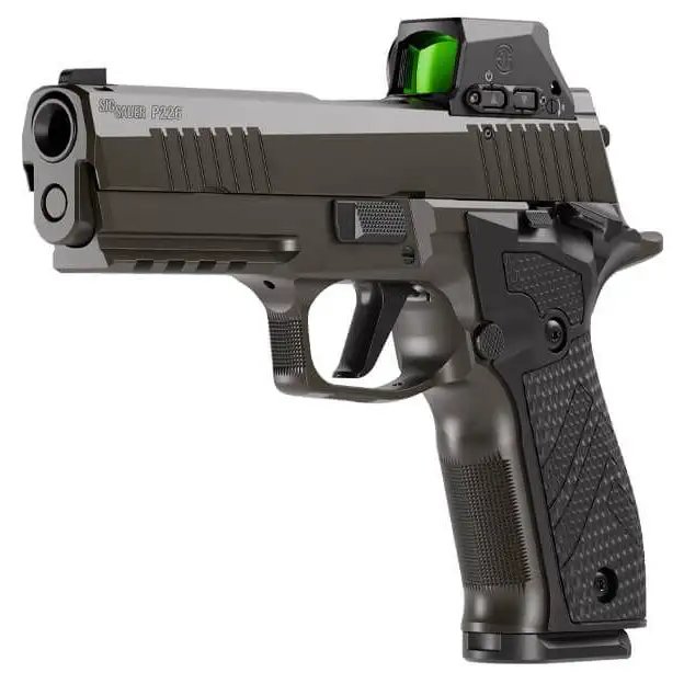 Sig Sauer P226-X Legion SAO Handgun 9mm Luger 18rd Magazines(3) 4.4 Barrel Legion Grey Cerakote w/Optic - Sig Sauer - 9mm