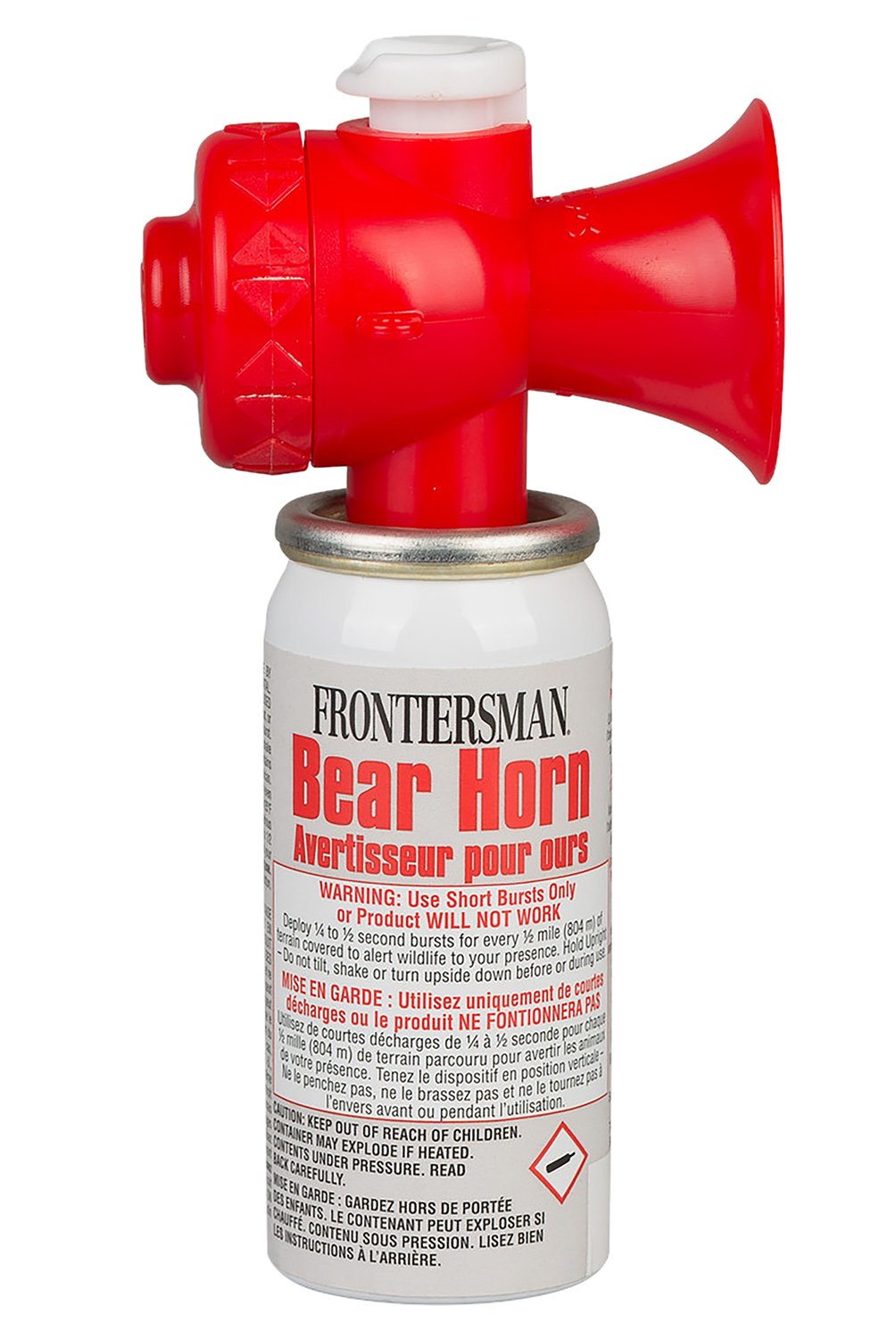 Buy Sabre Frontiersman F-LH-01 Bear Horn 115 dB Compact On/Off Locking Top online