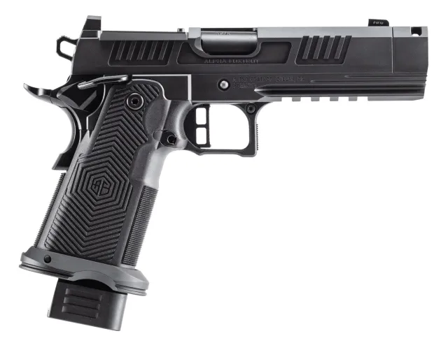 Alpha Foxtrot AF1911-Romulus 9mm 4.25" Compensated DLC Black