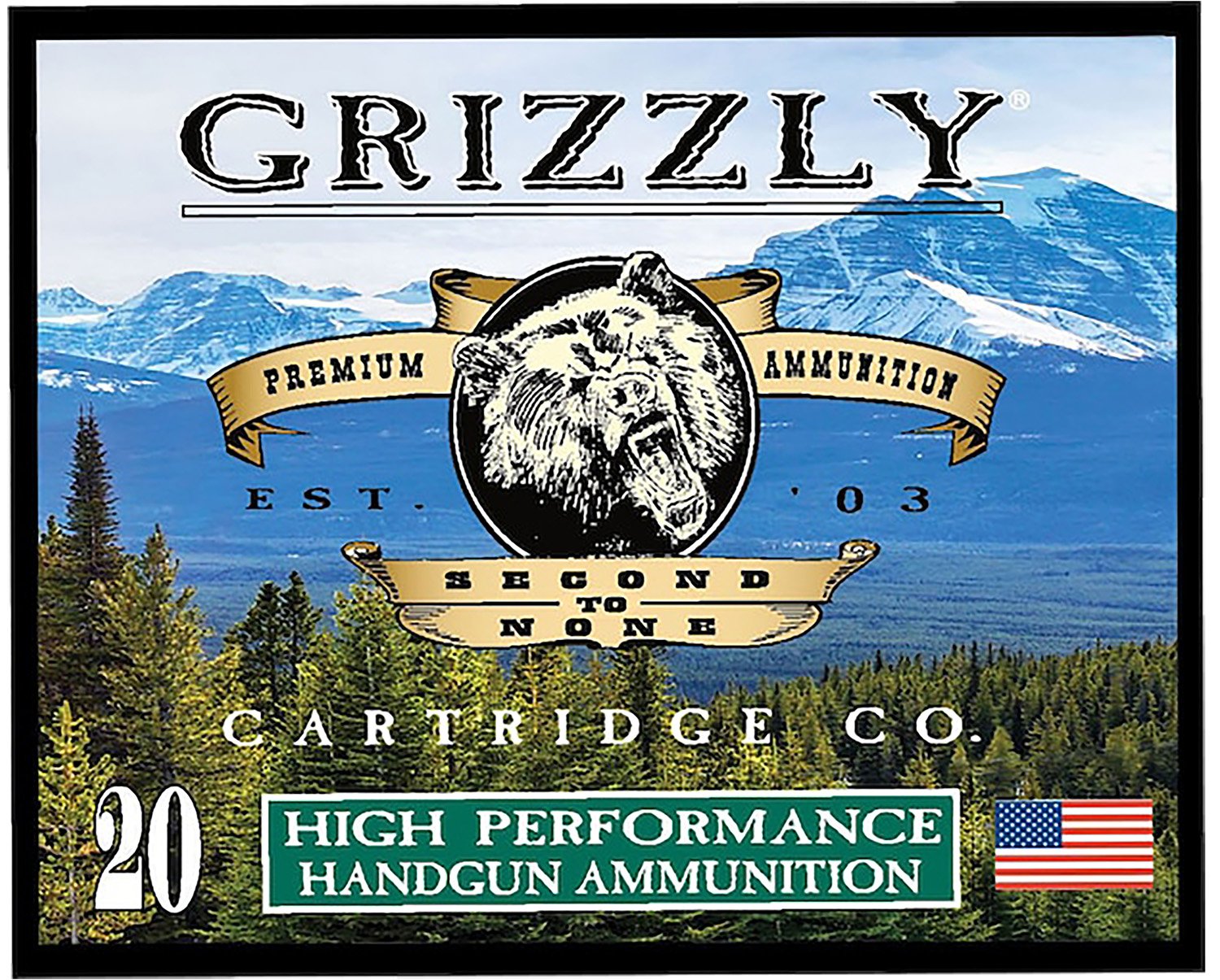 Buy Grizzly GC44M+P2 44Mag+P 240gr JHP Ammo, 1475fps, 20/Box online