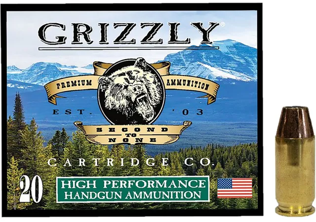 Buy Grizzly GC45A2 45ACP 230gr JHP Ammo, 20/Box, 1000fps, 511ft-lbs online