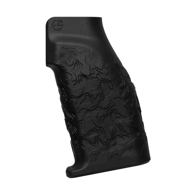Buy Edgar Sherman Design ESD-GRANITE-TOPO-BLK AR Grip Topo Texture Matte Black online