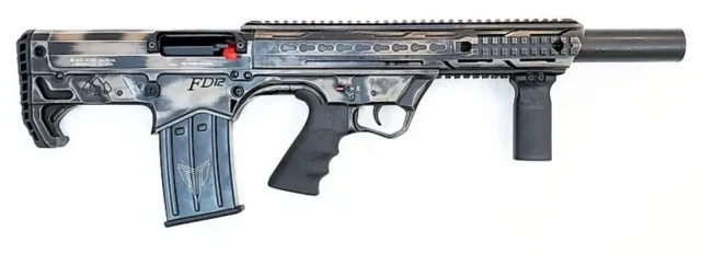 Black ACES TACTICAL BULLPUMP SGP 12GA 18.5IN BBL D...