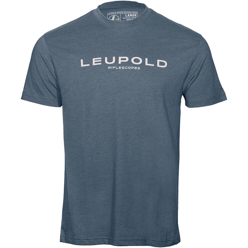 Leupold Riflescopes Short Sleeve Shirt Indigo M - Leupold & Stevens