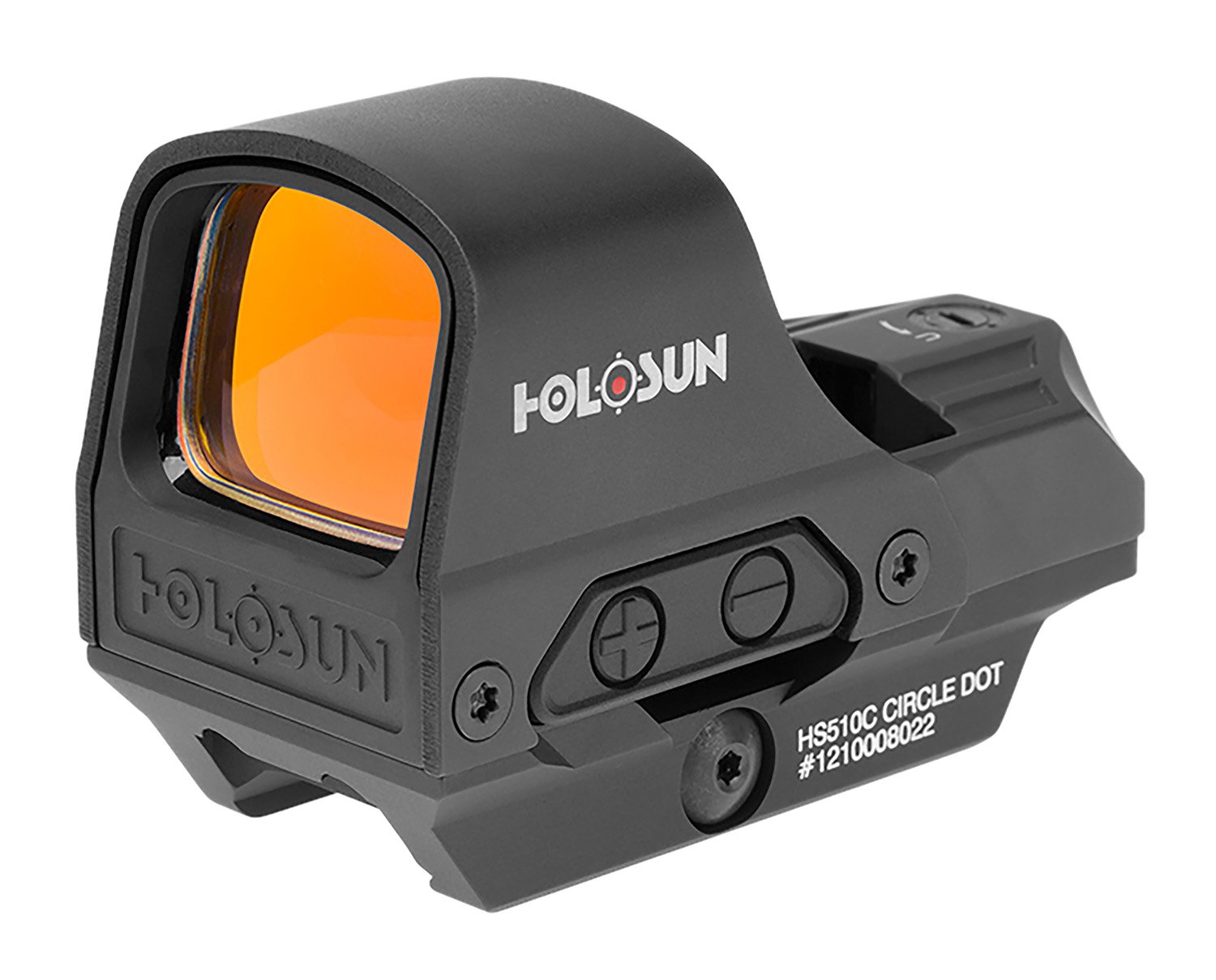 HOLOSUN Open Reflex LED 50000hr Battery Multiple Reticle System (HS510C)