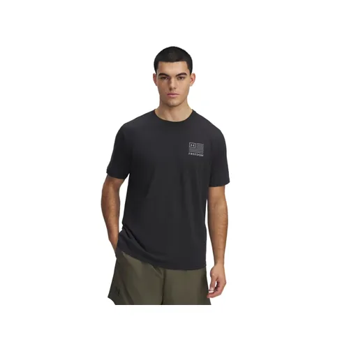 Under Armour Freedom Left Chest Short Sleeve Shirt XL HeatGear