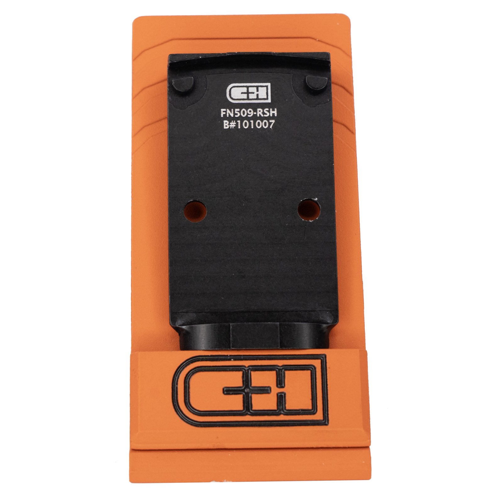 C&H Precision FN509-RSH Optic Mount Plate for FN 509/510/545, Black - C&H Precision