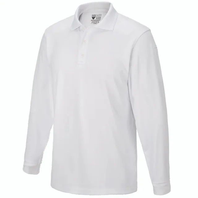 Flying Cross Impact Polo Long Sleeve Moisture-Wicking Antimicrobial