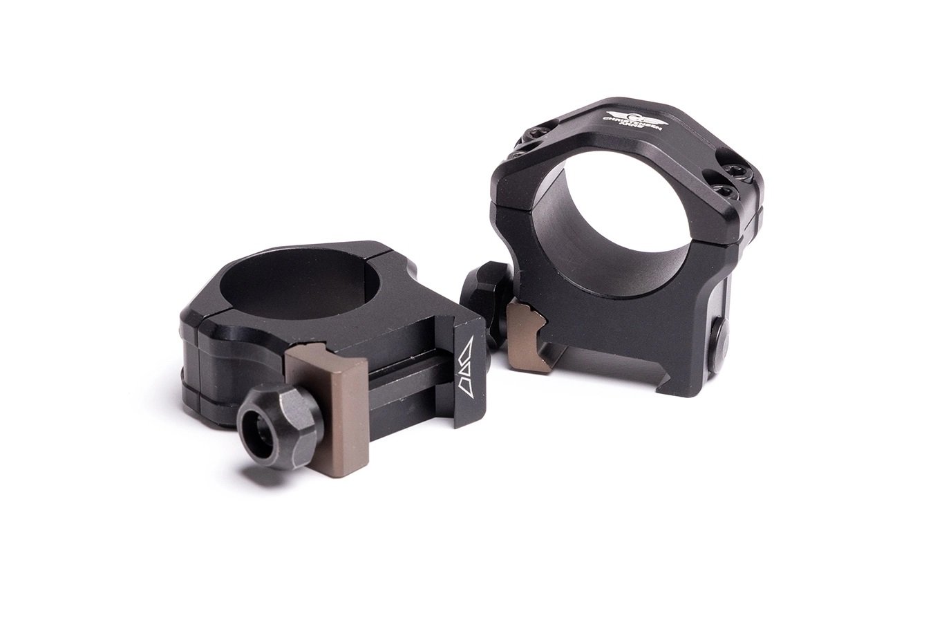 Christensen Arms PRSR-X2 30mm Medium Scope Rings Black Anodized - Christensen Arms - 30MM