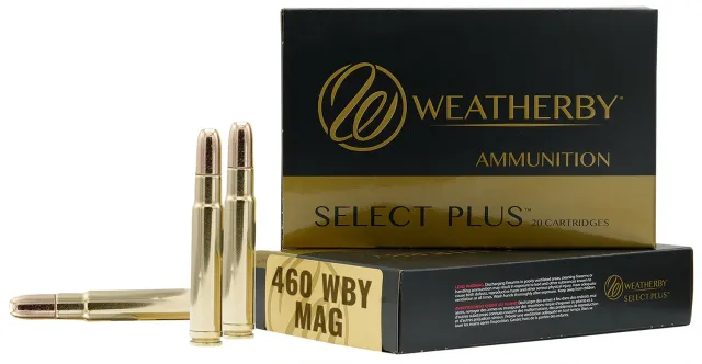 Weatherby B460450TSX 460 Weatherby Magnum 450 Grain Barnes TSX Lead Free - Weatherby - 460 WBY Mag