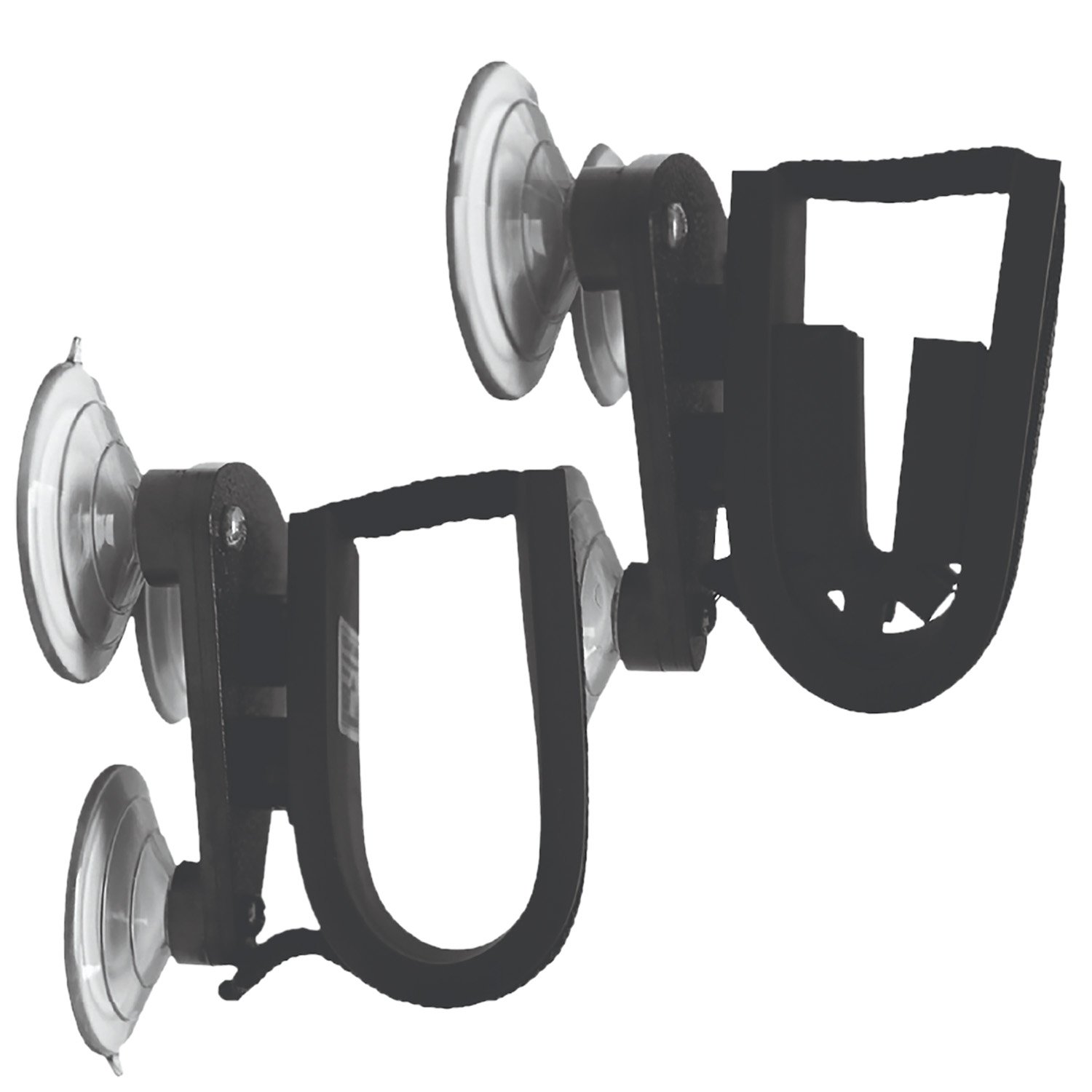 Buy Rugged Suppressors 10010 Suction Cup Gun Holder Black Metal 2-Pack online