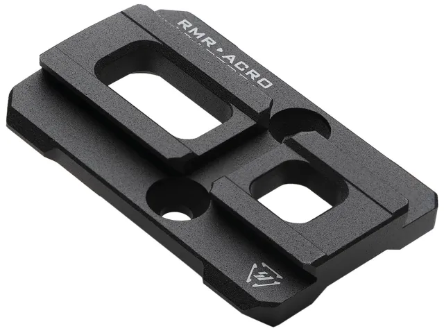Strike Industries ACRORMR RMR to ACRO Adapter Plate Black 6061-T6 Aluminum - Strike Industries