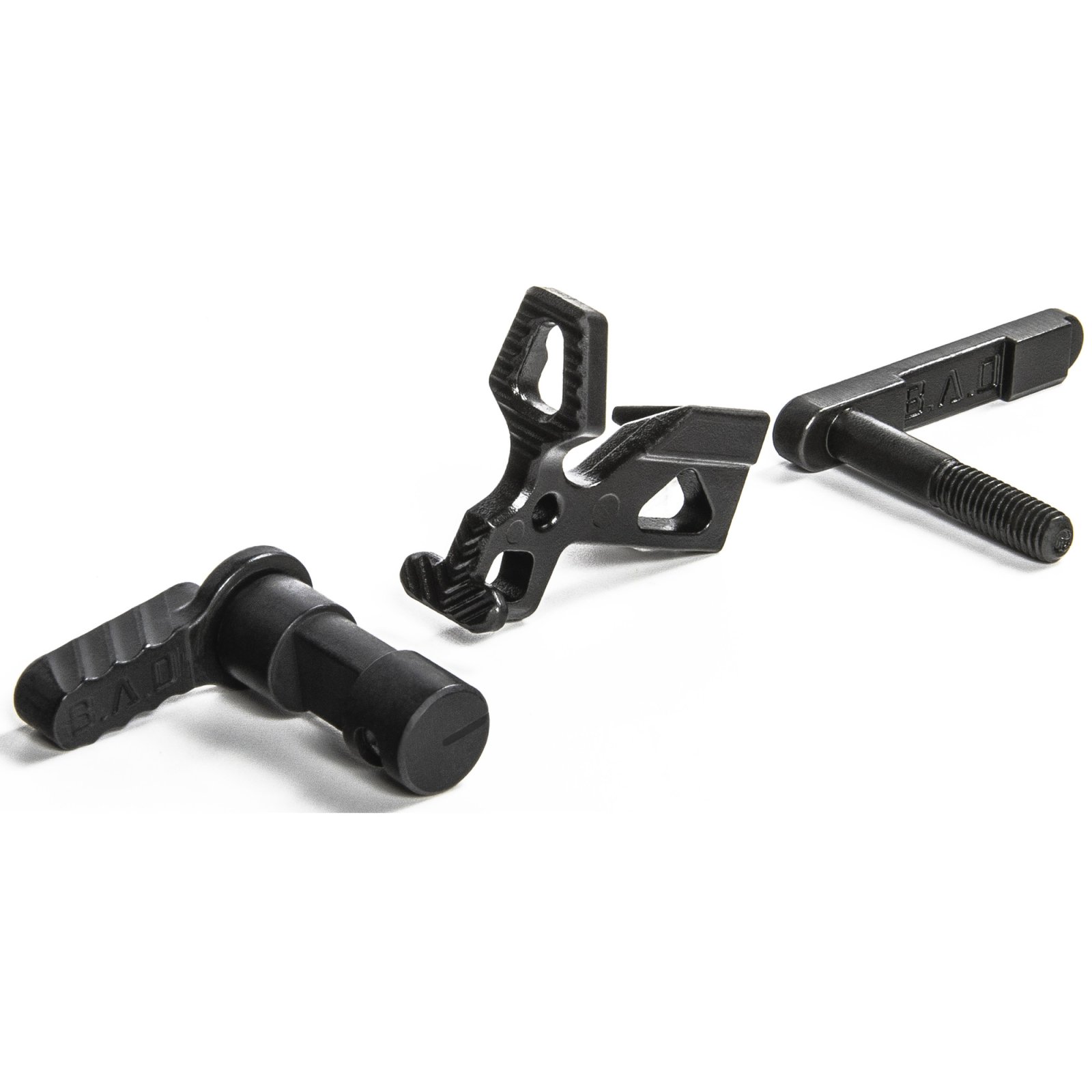 Battle Arms Development BAD-LPK-PK3 Lower Parts Kit Black Steel - Battle Arms Development