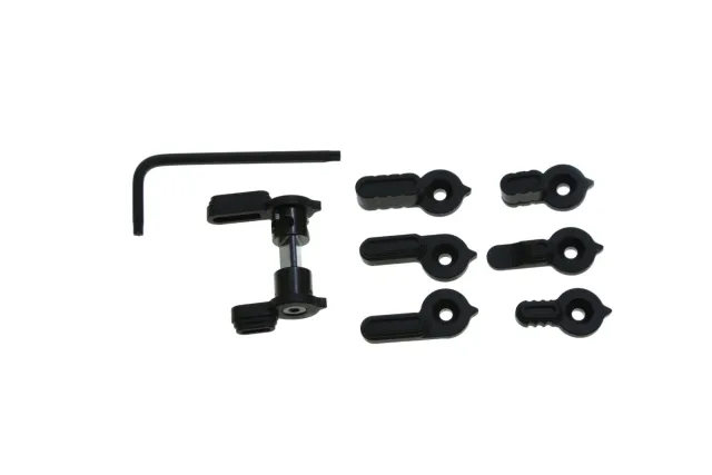 Wraithworks SAK50 Black AR-15 50/90 Degree Ambidextrous Safety Set