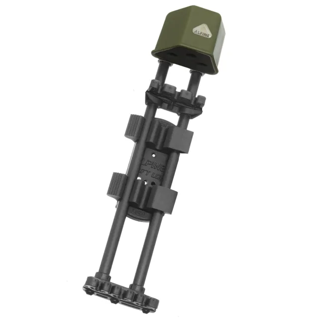 Alpine 1601770 Soft Loc Classic 3 Arrow Quiver Ambush Green - Alpine