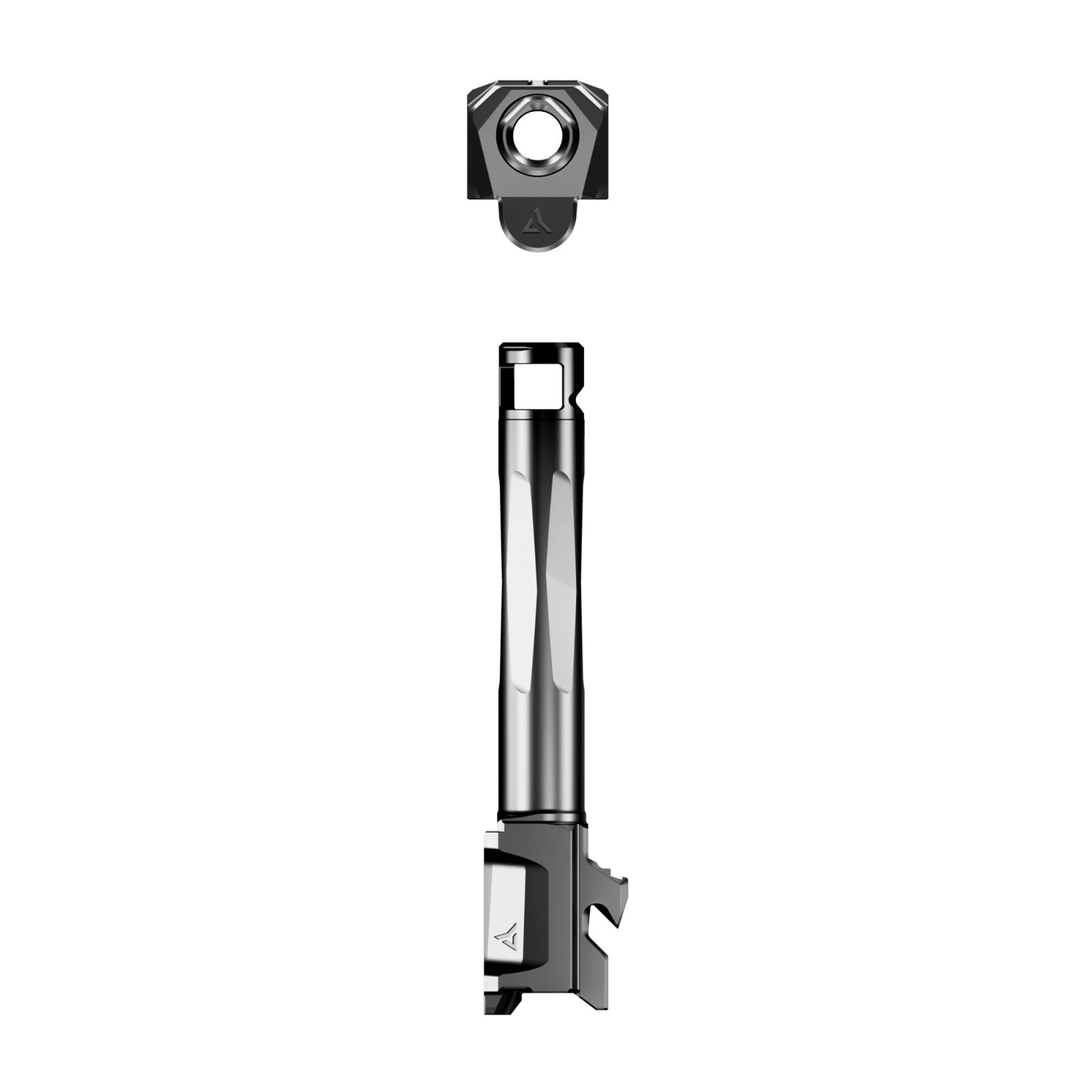 Radian Weapons R0944 Afterburner + Ramjet Black Fits Ruger RXM Barrel & Compensator Combo Match Grade Barrel BLACK/BLACK - Radian Weapons