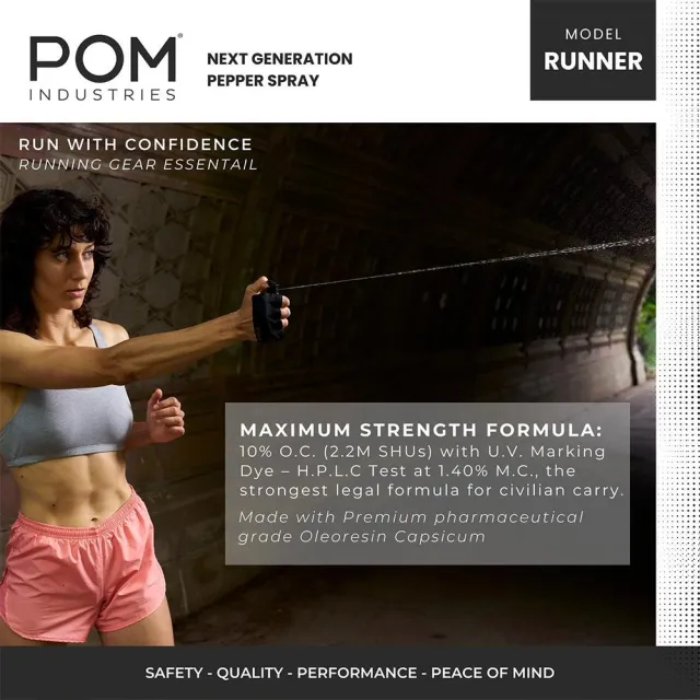 POM Industries Runner Pepper Spray XS/S - POM Industries