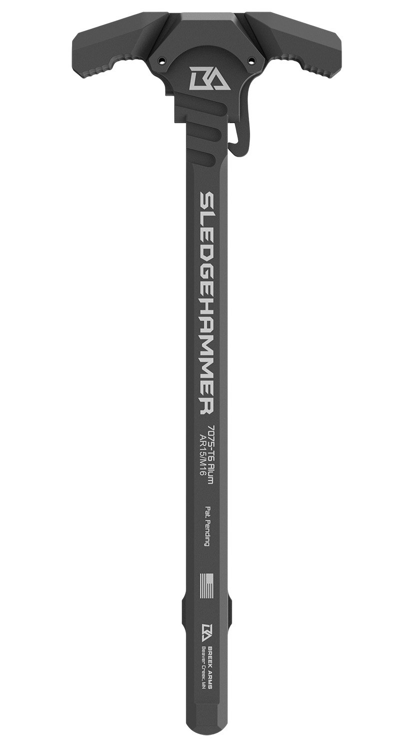 Breek Arms BRK6015 AR-15 Sledgehammer Ambi Charging Handle Black - Breek Arms