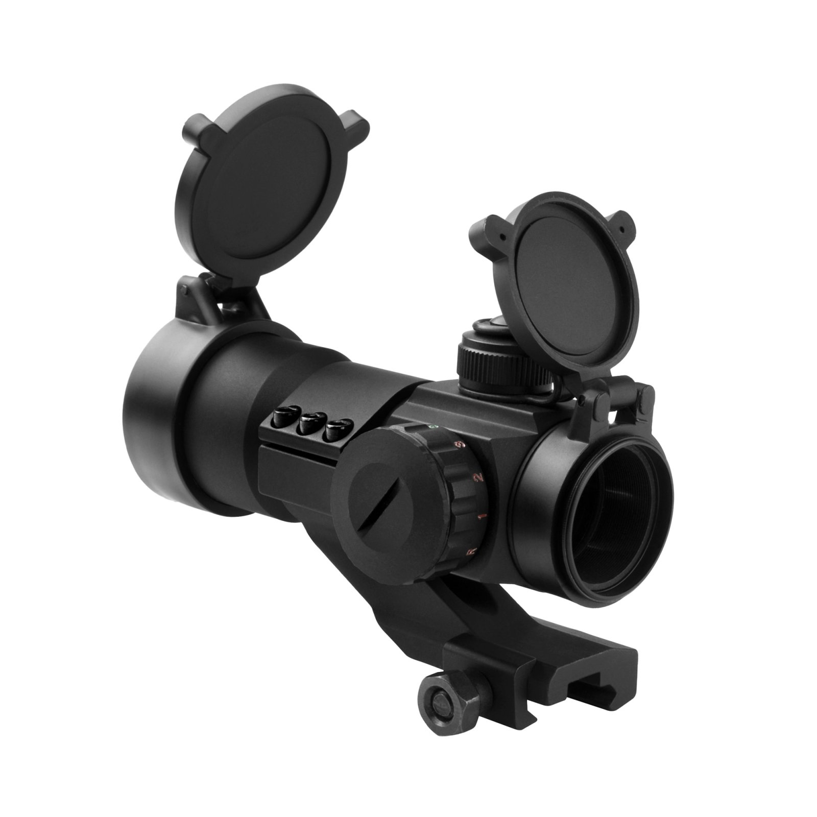 NcStar DRGB135 35mm Red/Green/Blue Dot Optic Black Anodized 1 x 35 mm 3 MOA - NcSTAR - 35 MM