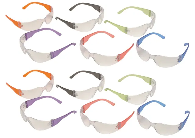 Pyramex S4110SMP Intruder Glasses Clear Lens Anti-Scratch 12 Pack - PYRA