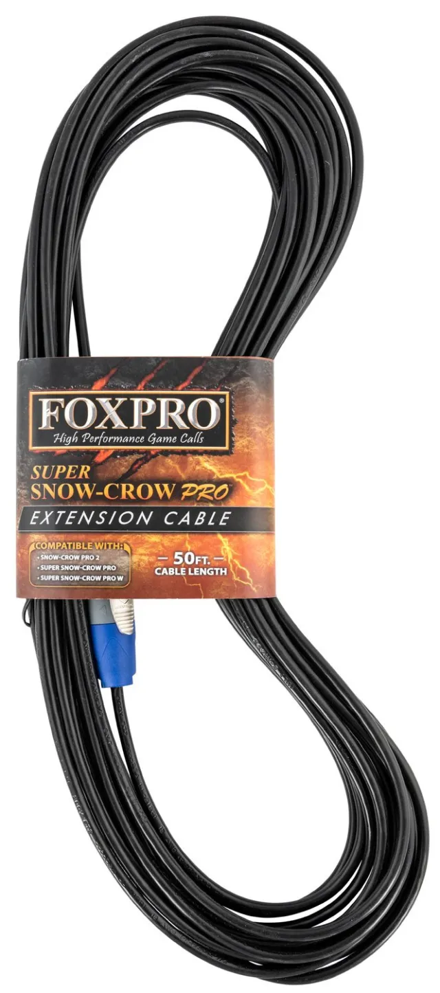 Foxpro CBL50FTSCP2SSCP 50' Speaker Extension Cable Black - FoxPro