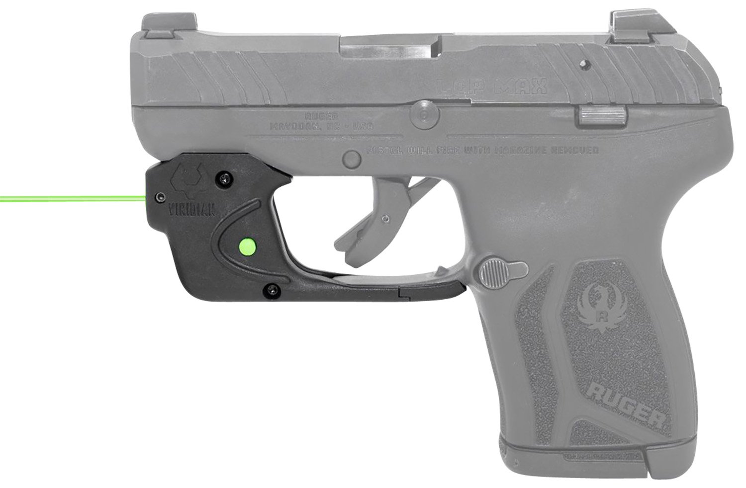Buy Viridian 912-0071 Green Laser Sight for Ruger LCP MAX Black online