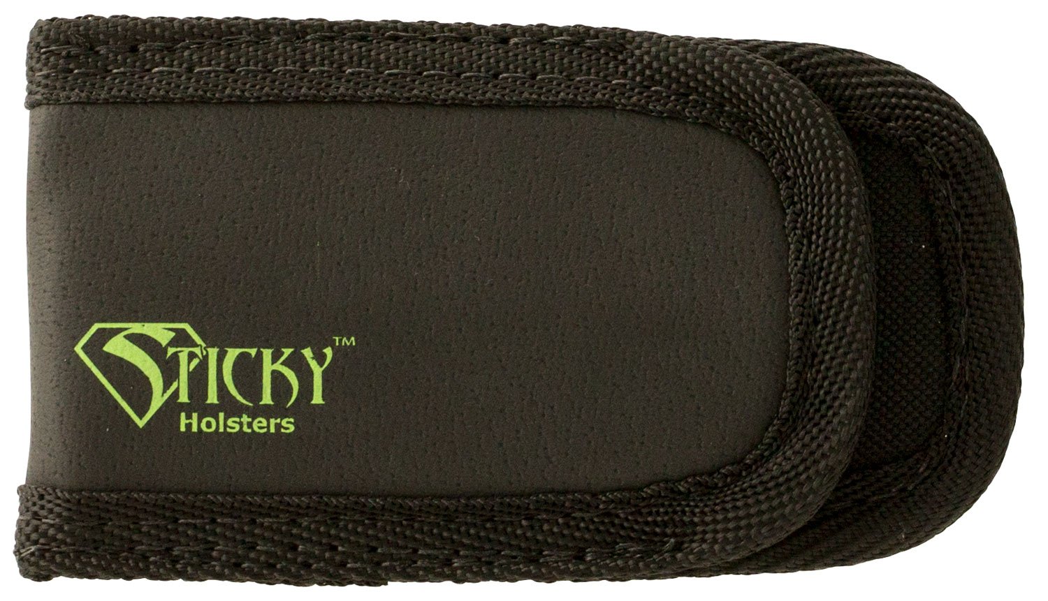 Sticky Holsters SMP Super Mag Pouch IWB Black/Green Cordura/Foam - Sticky Holsters