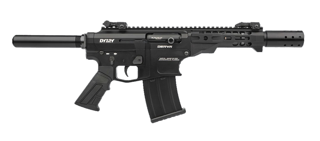 Buy Derya Arms DY12Y11US 12GA 11 In 6rd Black Adjustable Stock online