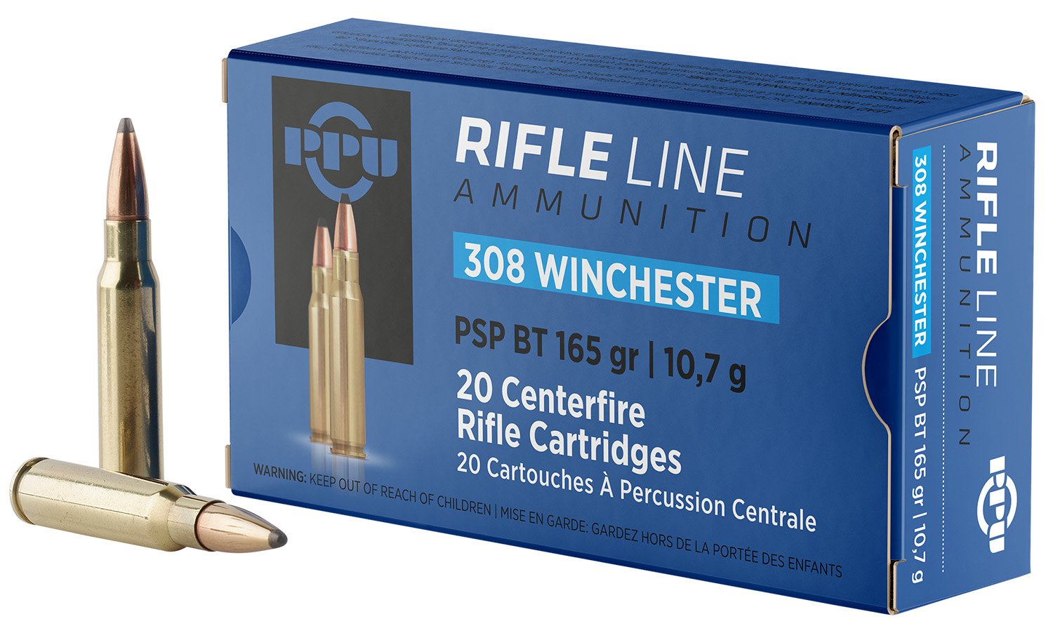 Buy Prvi Partizan PP3082 .308 Win 165gr PSP BT Ammo 20 Rounds online