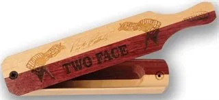 Pittman Game Calls P401 Two Face Box Turkey Call Purple Heart/Maple - Pittman Game Calls