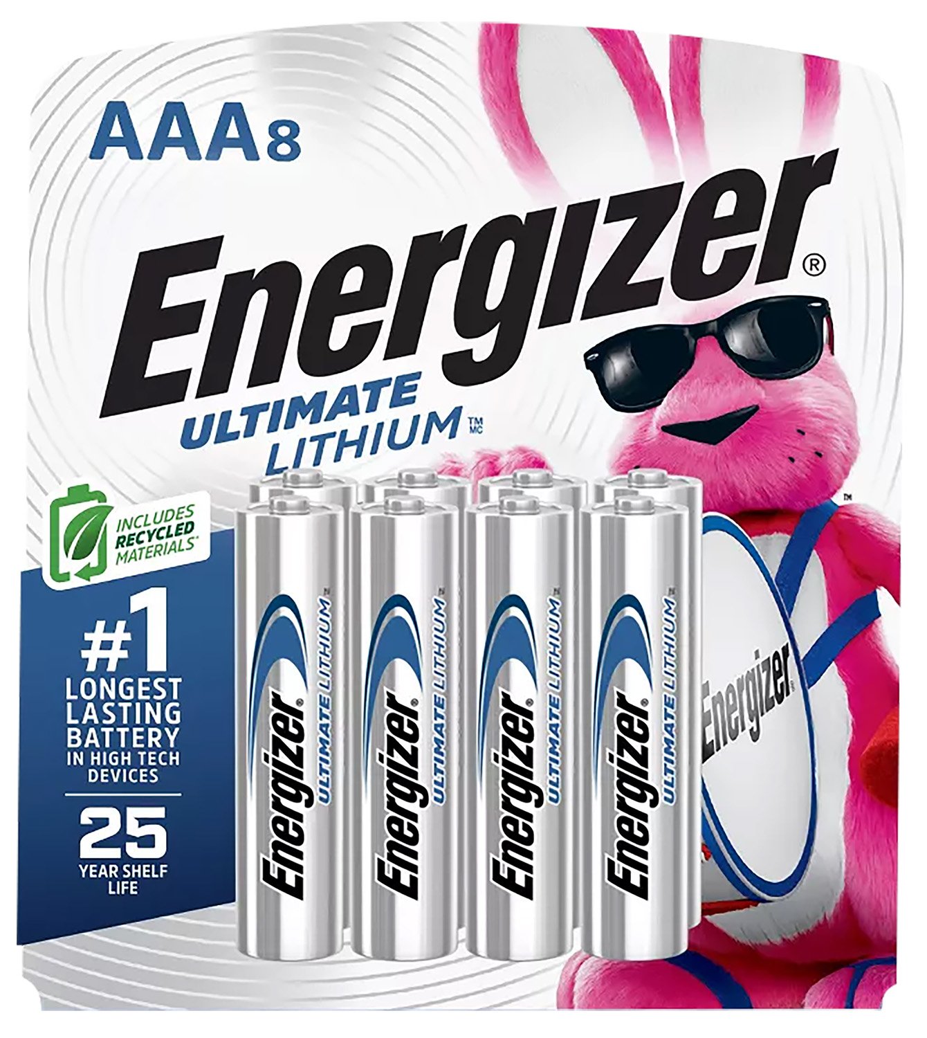 Energizer AAA Ultimate 1.5V Lithium Batteries 8-Pack L92SBP8 - Energizer Holdings, Inc.