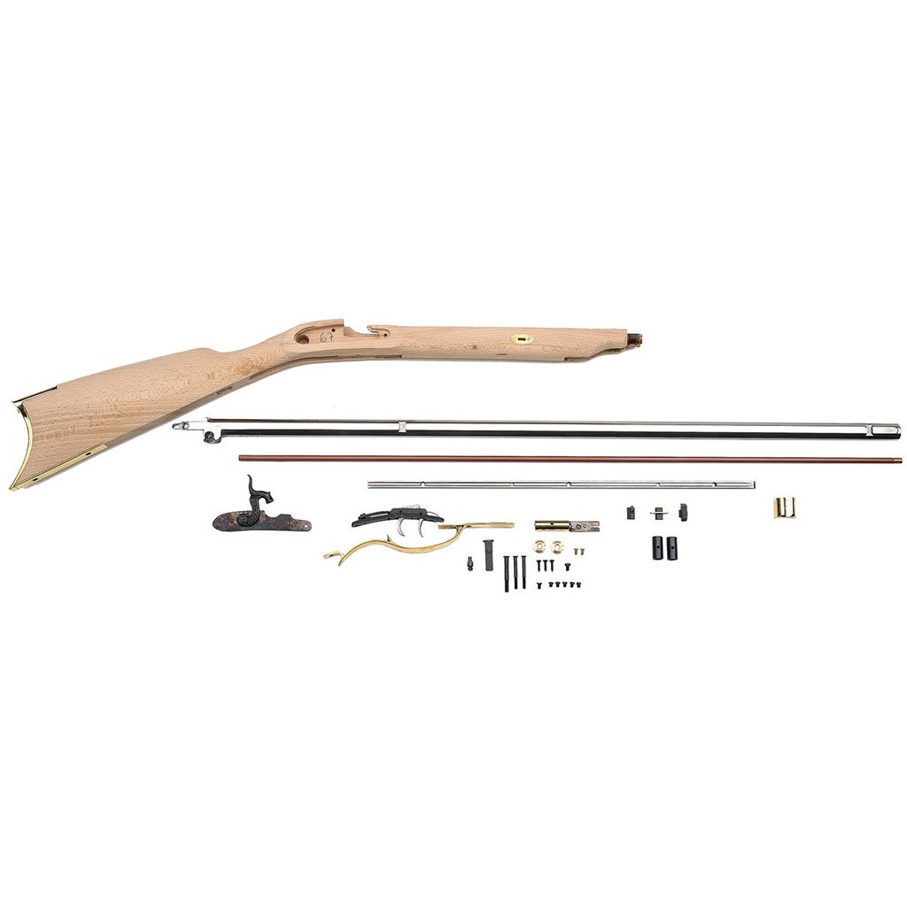 Traditions Crockett Muzzleloader Rifle Kit 32 Cal Percussion 32 In - Traditions Performance Firearms - 32 BLKPOWDER
