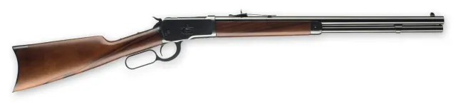 Winchester Repeating Arms Model 1892 Short Rifle 357 Mag 10+1 20" Gloss Blued Round Barrel/Steel Receiver, Satin Oiled Walnut Straight Grip Stock w/Crescent Buttplate & Short Forearm