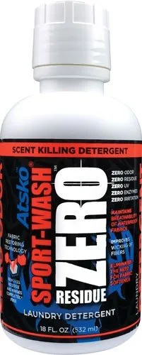 Atsko Zero Sport Wash Laundry Detergent 18 oz. - Atsko