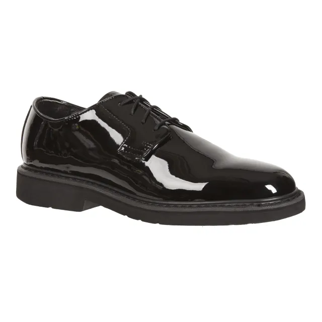 Rocky International High-Gloss Leather Oxford Dress Shoe