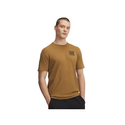 Under Armour Men's Freedom Left Chest Short Sleeve LG 498