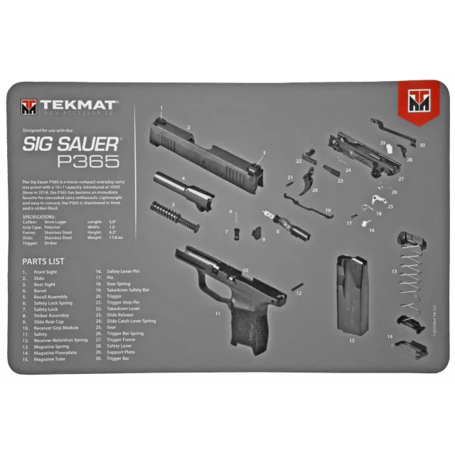Buy TekMat TEK-R17-SIGP365 Cleaning Mat 17" 1.00" online