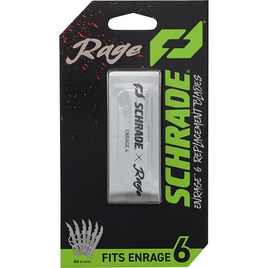 Schrade Enrage 6 Replacement Blades 6 Count Razor Sharp Replaceable - BTI