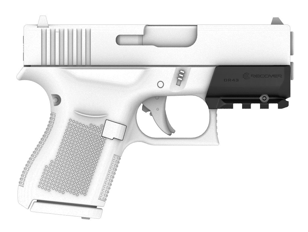 REC OR43-01 PICT OVER RAIL GLK 43 - REC