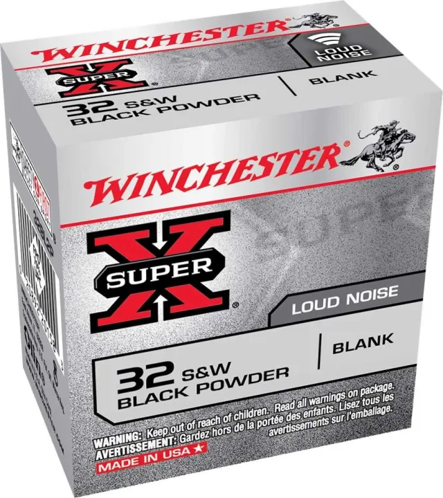 Winchester Ammo 32BL2PW Super X Blank 32 S&W 50 Per Box/ 100 Cs