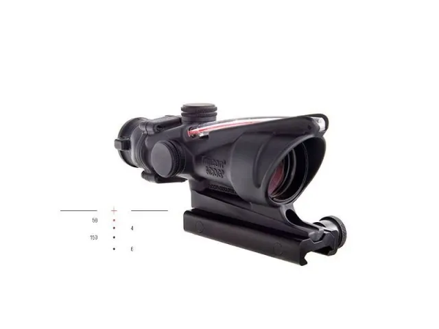 Trijicon TA31-C-100411 ACOG 300 AAC Blackout Red Crosshair Scope Black - Trijicon - 300 AAC BLACKOUT